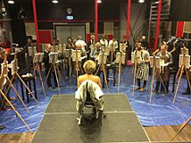 naaktmodel schilderen workshop